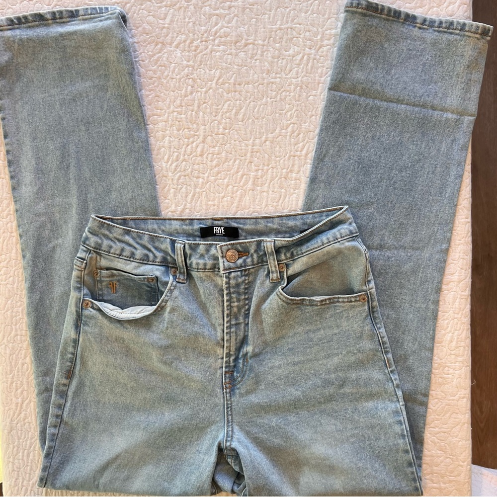 Frye Straight leg denim jeans - Picture 6 of 8